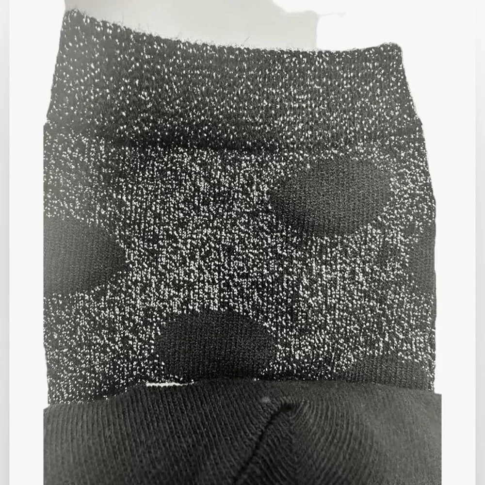 Kate Spade Crew Socks 3 Pair Black-Multi NWT